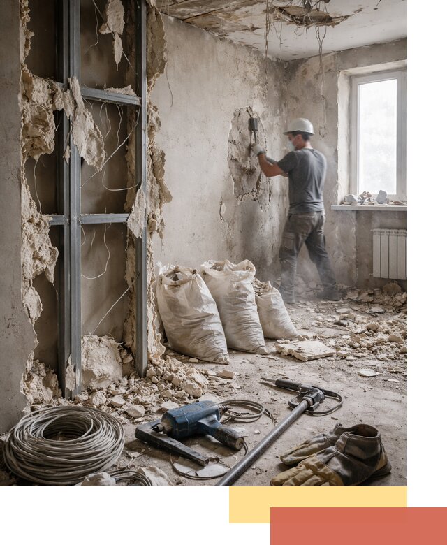 Профессиональный демонтаж зданий и конструкций в Сочи