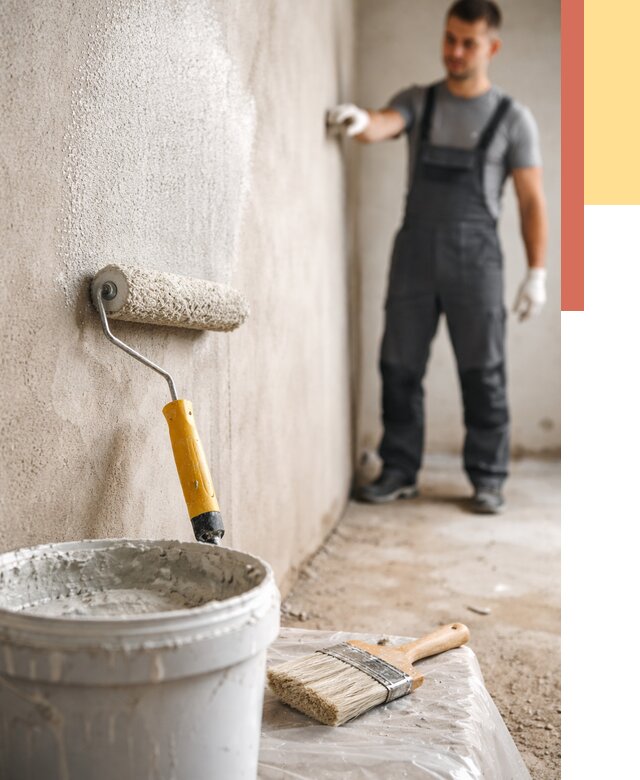 Нанесение бетоноконтакта на стены в Сочи от 4341 руб. быстро и недорого | ОТДЕЛОЧНИК-Счи