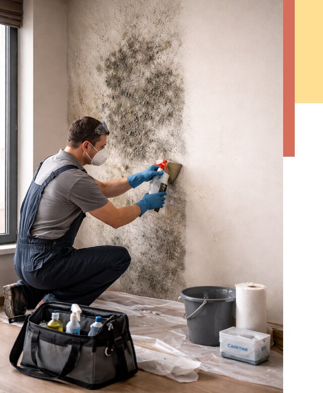 Удаление плесени со стен в Сочи от 2222 руб. — быстро и недорого | ОТДЕЛОЧНИК-Счи