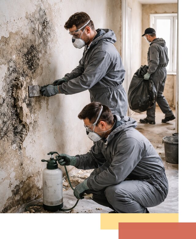 Удаление плесени со стен профессионально в Сочи