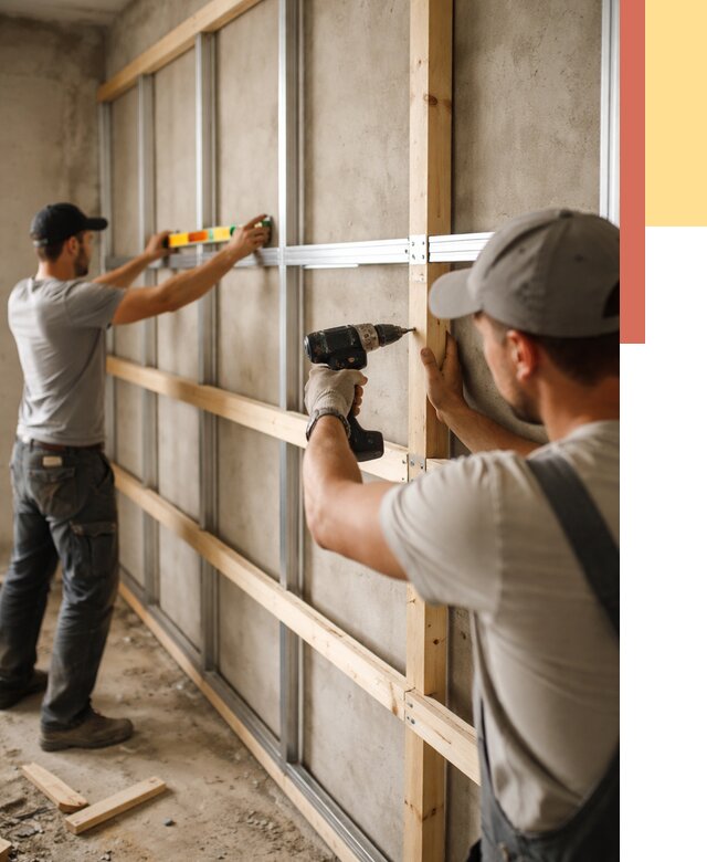 Устройство обрешетки под панели в Сочи от 2171 руб. — монтаж под ключ | ОТДЕЛОЧНИК-Счи