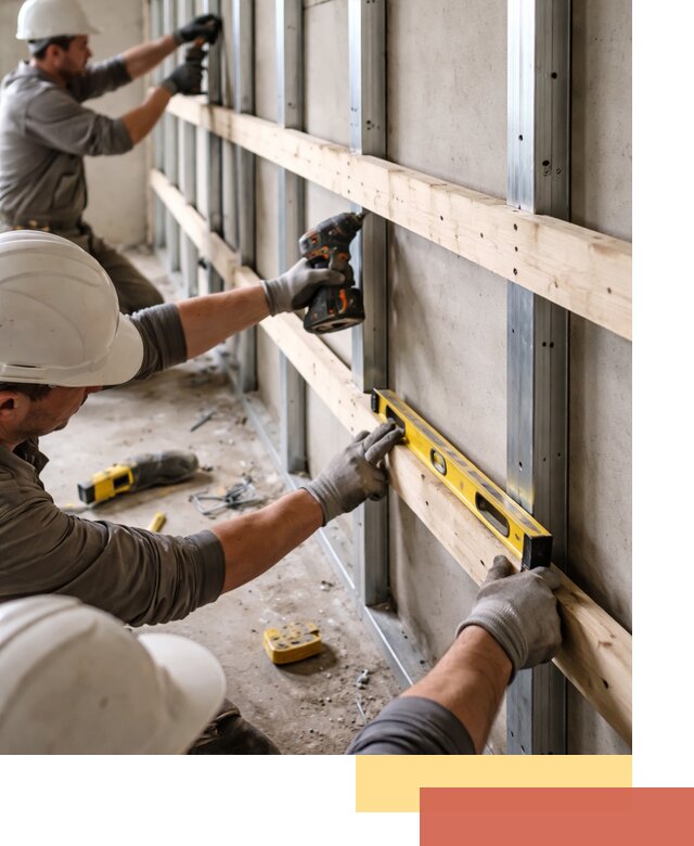 Устройство обрешетки под панели в Сочи