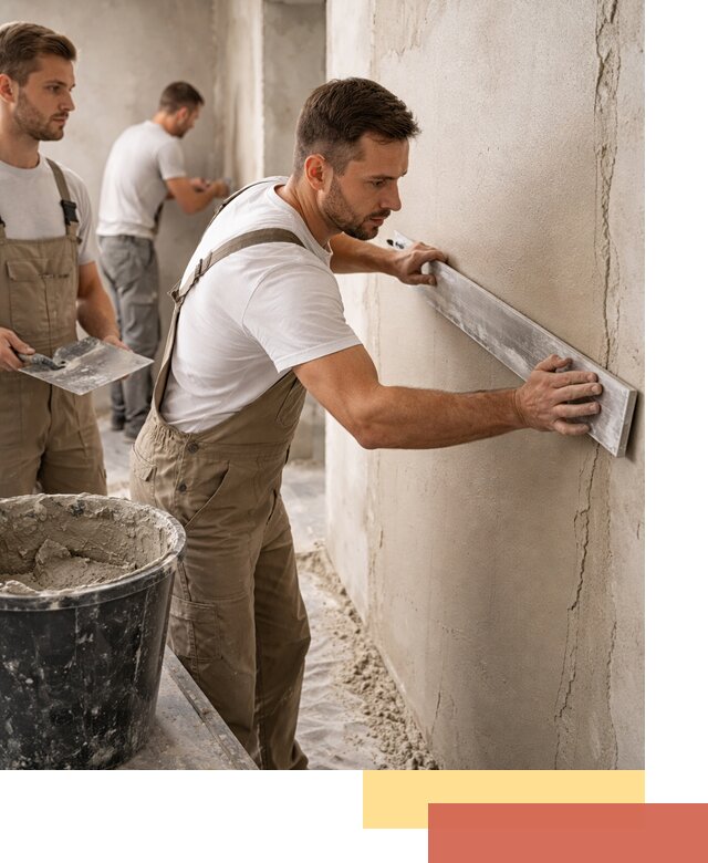 Штукатурка стен без маяков в Сочи быстро и качественно