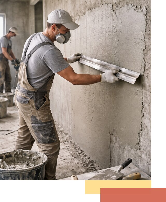 Штукатурка бетонных стен в Сочи качественно и долговечно