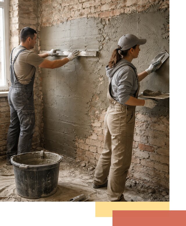 Штукатурка кирпичных стен в Сочи — качественно и надежно