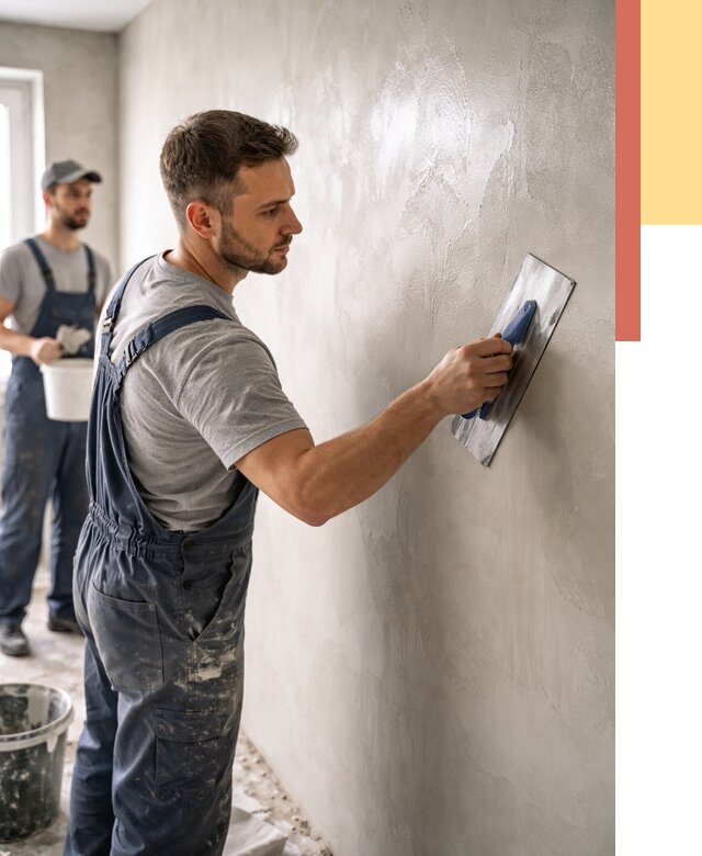 Глянцевание штукатурки стен в Сочи от 7752 руб. — услуги и затирка | ОТДЕЛОЧНИК-Счи