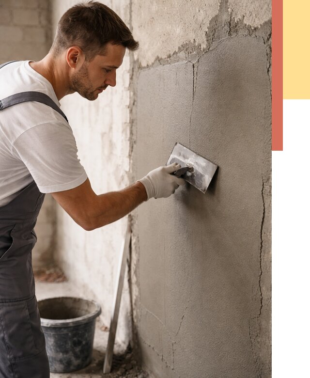 Штукатурка стен под плитку в Сочи от 4341 руб./м2 — выравнивание под плитку | ОТДЕЛОЧНИК-Счи