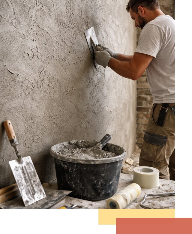 Декоративная штукатурка лофт в Сочи — отделка стен и потолков