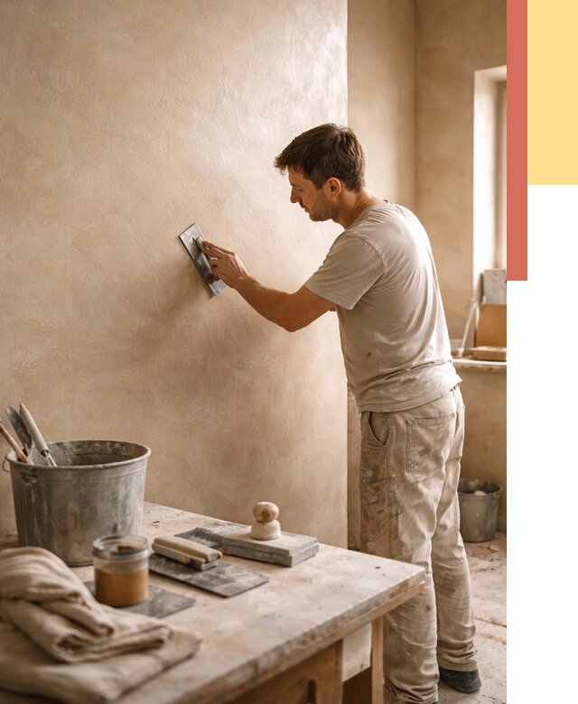 Марокканская штукатурка таделакт в Сочи под ключ от 4341 руб. | ОТДЕЛОЧНИК-Счи