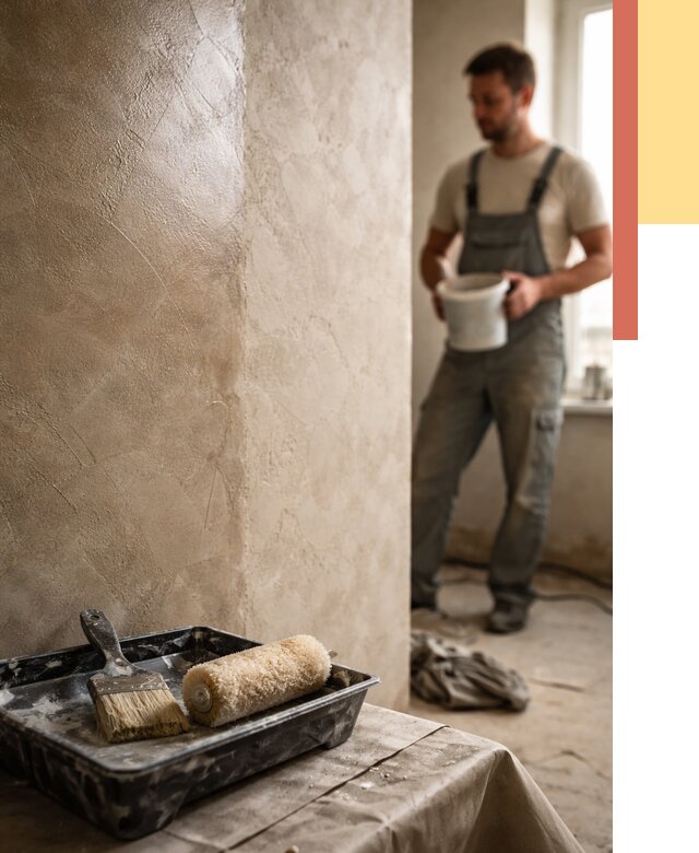 Нанесение воска на штукатурку в Сочи от 3618 руб. | Услуги ОТДЕЛОЧНИК-Счи