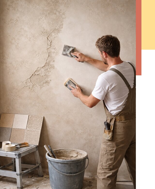 Ремонт декоративной штукатурки в Сочи от 4651 руб. под ключ | ОТДЕЛОЧНИК-Счи