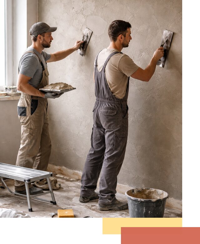 Ремонт декоративной штукатурки и восстановление фактуры в Сочи