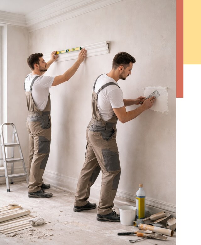 Монтаж лепнины на стены в Сочи от 4651 руб. — недорого, быстро | ОТДЕЛОЧНИК-Счи