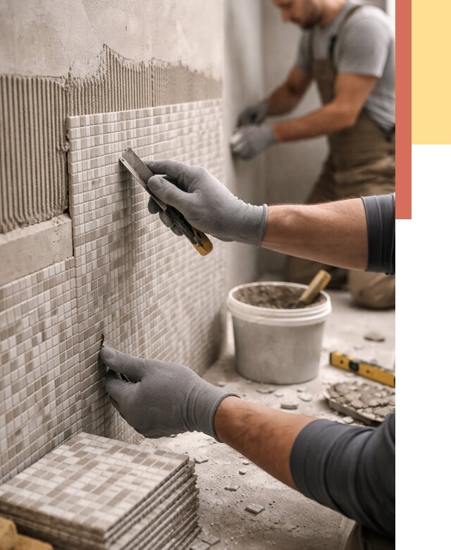 Облицовка стен мозаикой в Сочи от 3308 руб/м2 — укладка мозаики на стены | ОТДЕЛОЧНИК-Счи