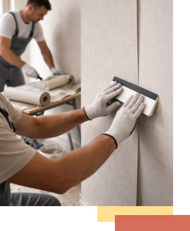 Поклейка обоев под покраску в Сочи профессионально и быстро