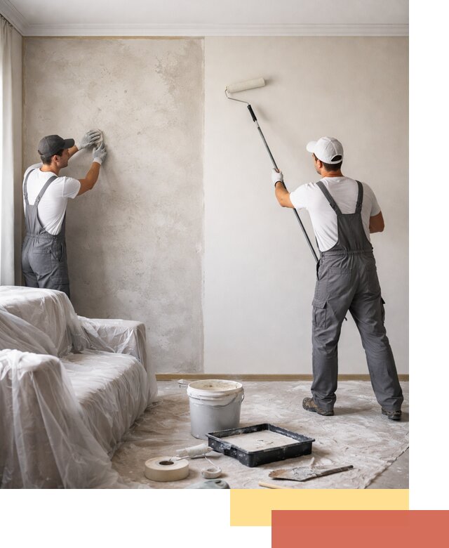 Покраска стен антивандальной краской в Сочи