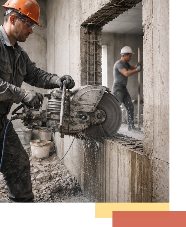 Алмазная резка проемов в Сочи быстро и точно