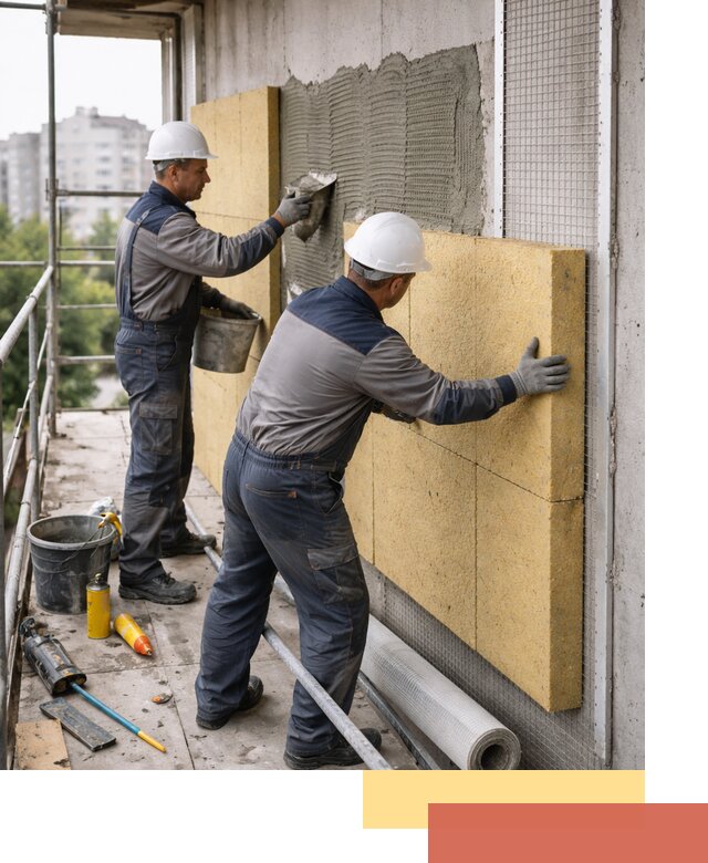 Утепление стен зданий и домов в Сочи качественно и надежно