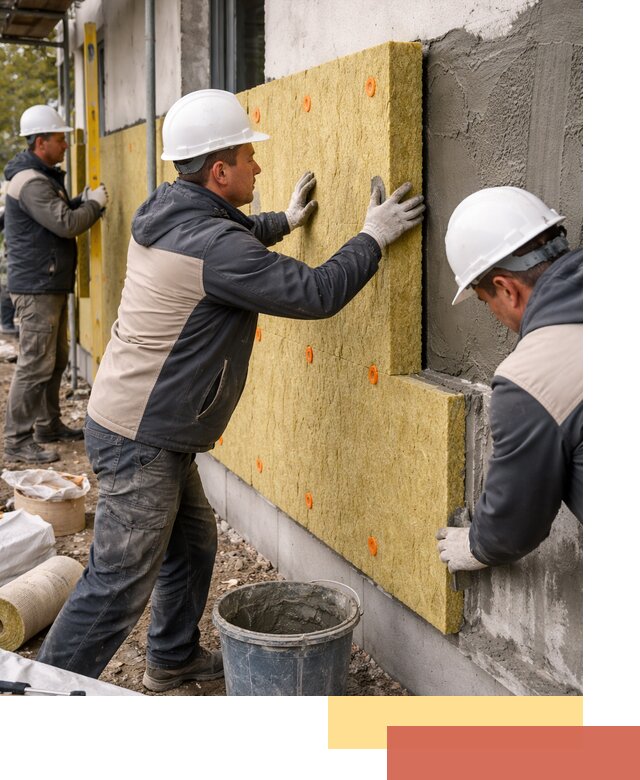 Утепление стен минватой в Сочи — тепло и звукоизоляция