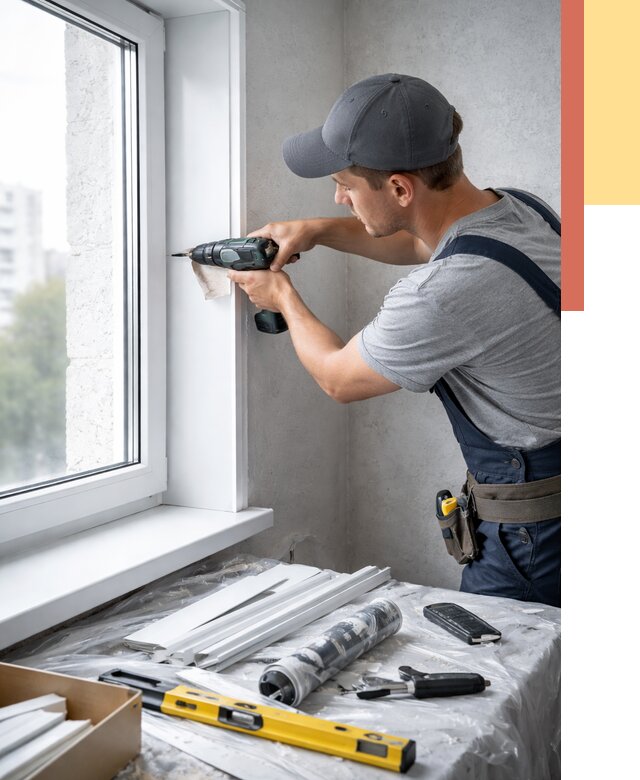 Установка пластиковых откосов в Сочи от 2326 руб. | ОТДЕЛОЧНИК-Счи монтаж, быстро и недорого