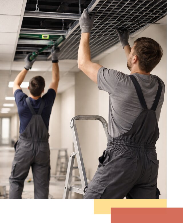 Монтаж потолка Грильято в Сочи: установка под ключ качественно