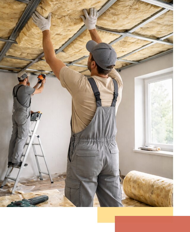 Утепление потолка под ключ в Сочи качественно и быстро